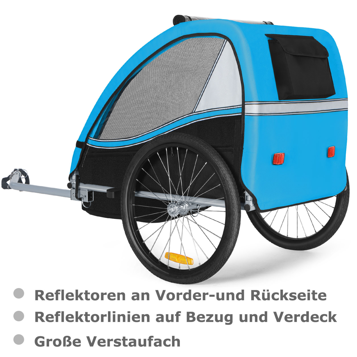 TIGGO VS Pets L Hundeanhänger für Hunde bis