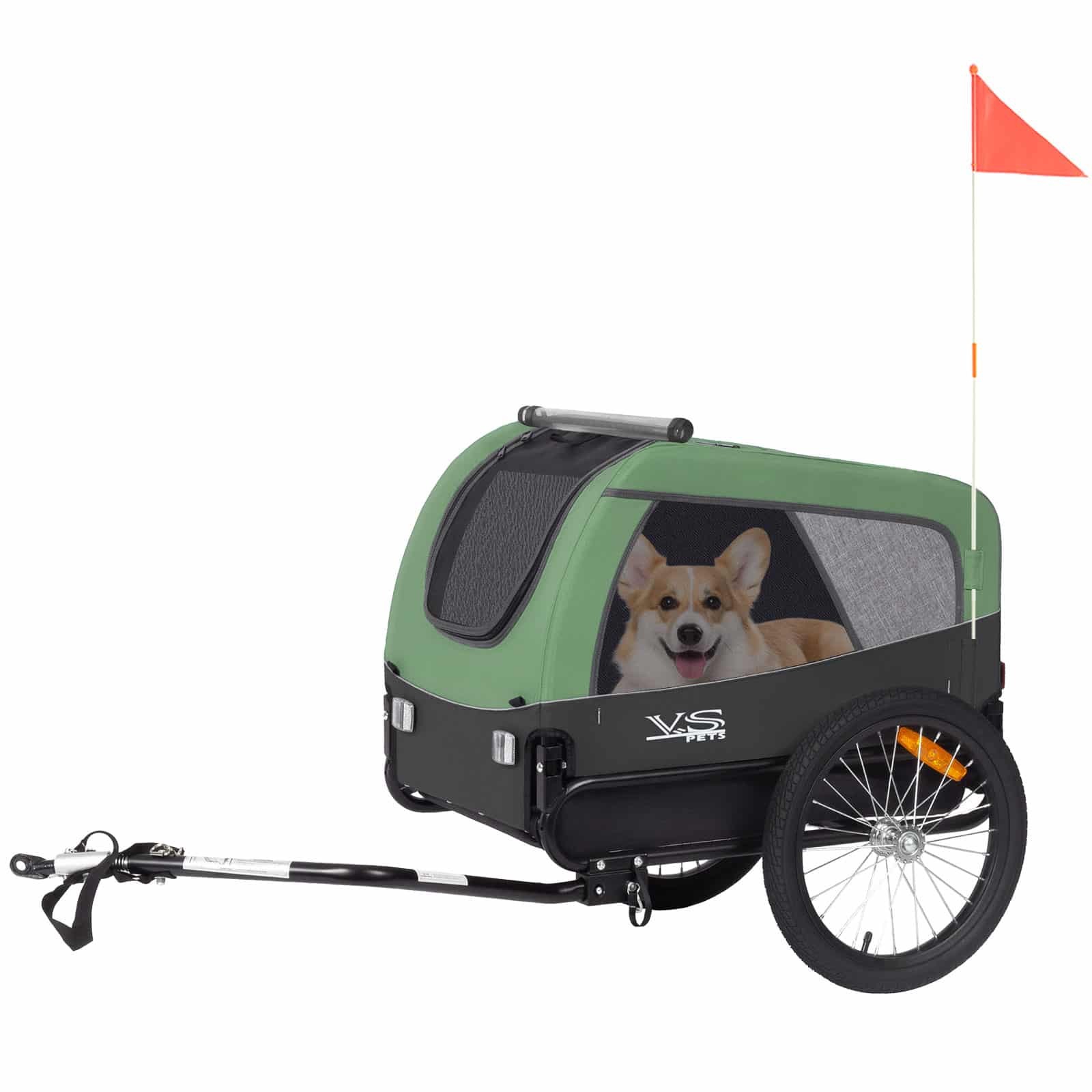 TIGGO VS Pets M Hundefahrradanhänger Hundeanhänger Hundetransporter Fahrradanhänger MEDIUM – Bild 3