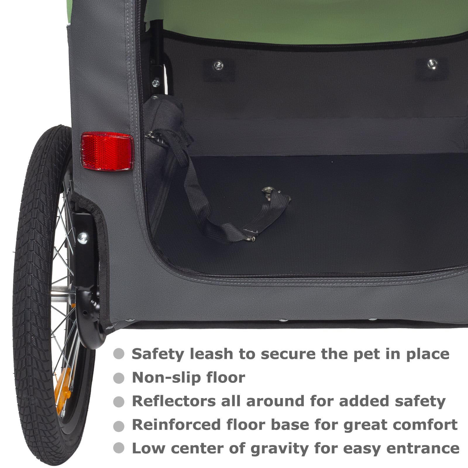 TIGGO VS Pets M Hundefahrradanhänger Hundeanhänger Hundetransporter Fahrradanhänger MEDIUM – Bild 7