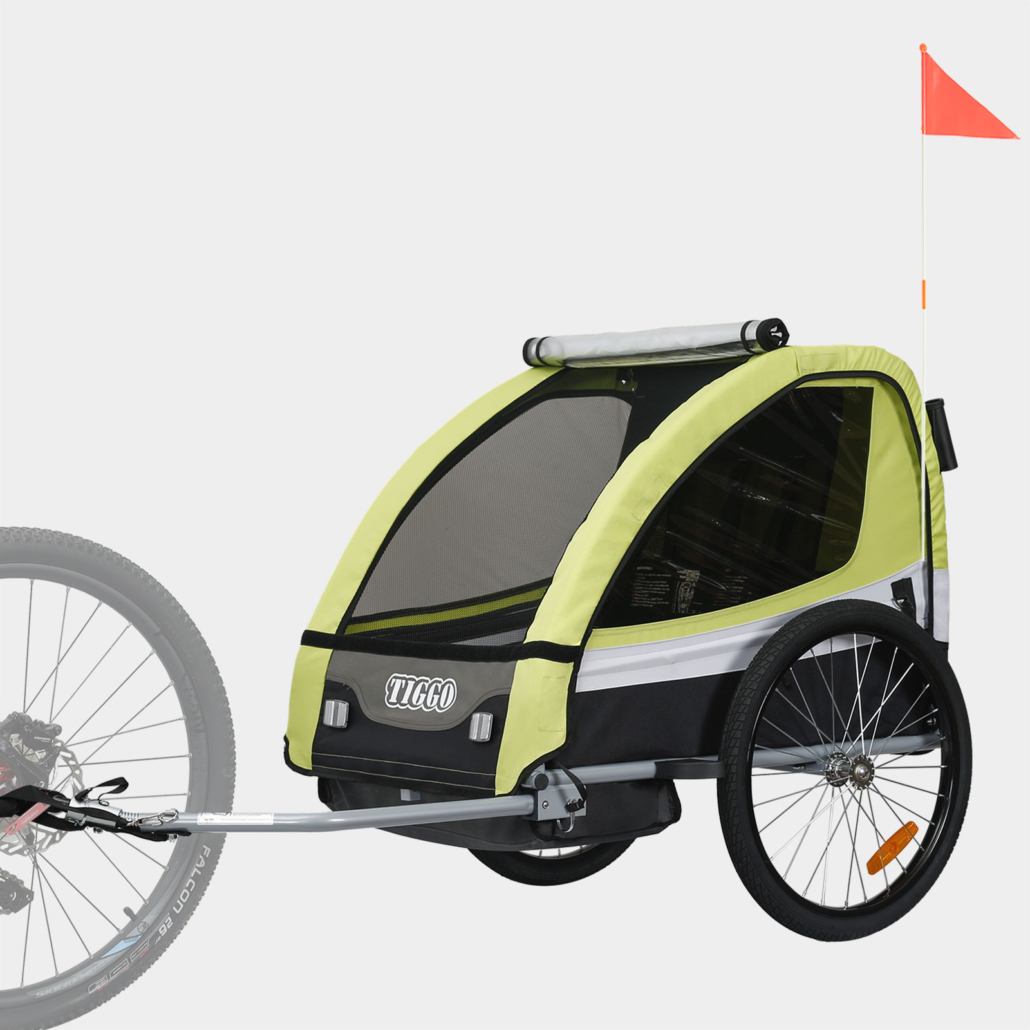 Zippymover 3in1 Kinderfahrradanhänger Einsitzer - Buggy Jogger Kinderwagen Kombi