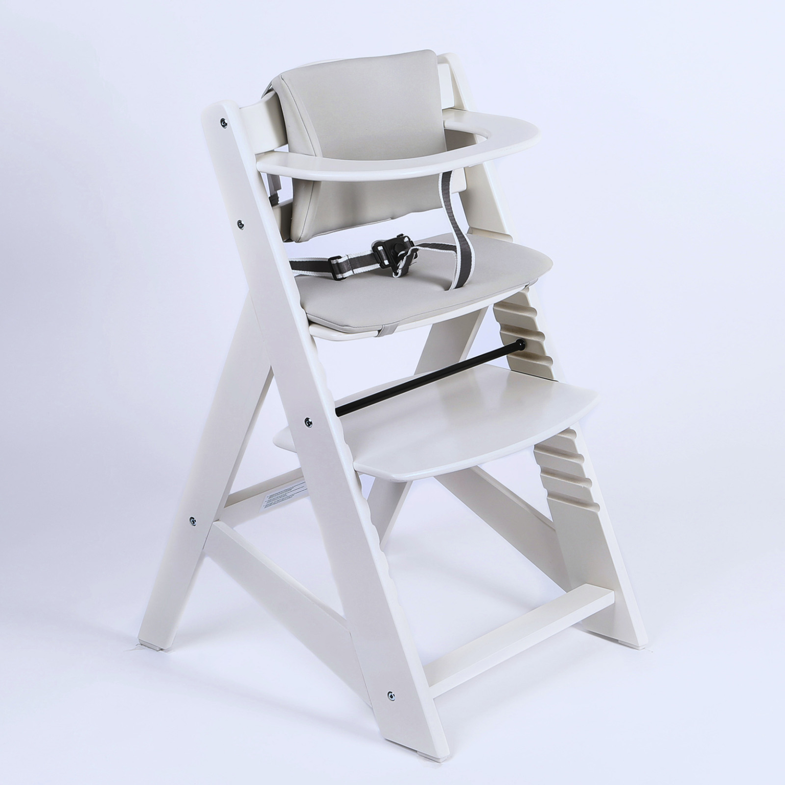  Kinderhochstuhl mitwachsend, Treppenhochstuhl, Hochstuhl ab 6 Monaten 